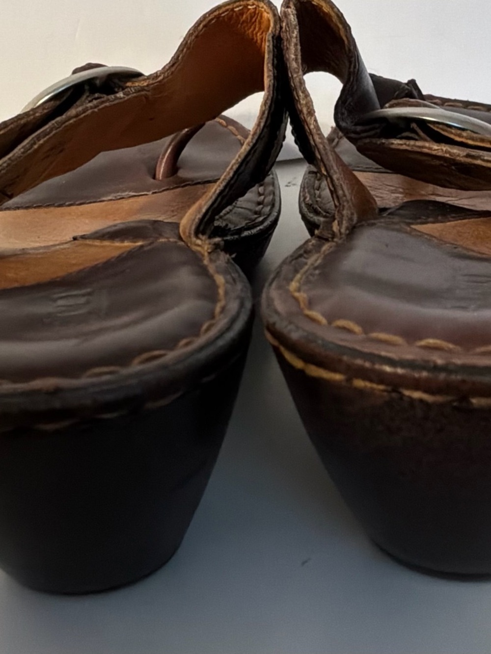 BORN…Leather Sandals - Picture 7 of 10